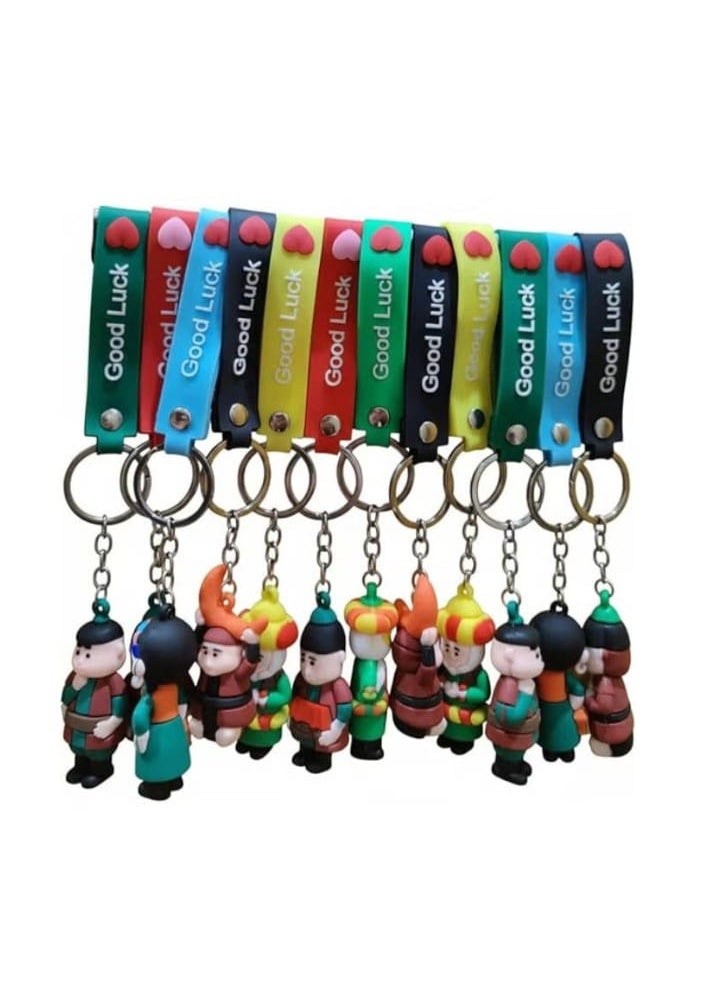 “سلاسل مفاتيح رمضان سيليكون – 4 قطع بأشكال عشوائية، مرحة واحتفالية، مثالية كهدايا أو توزيعات رمضانية.” ✨🌙